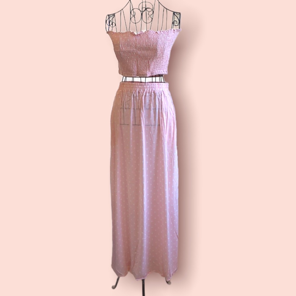 NEW Shein maxi skirt & top set **runs small** marked size XL fits size 8